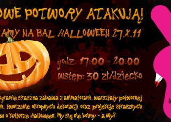 TAMIKA zaprasza wszystkie dzieci i rodziców na zabawę z potworami.