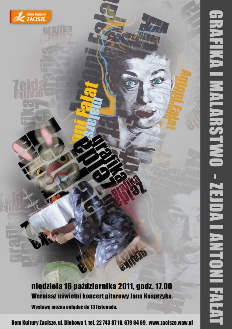 Zaproszenie na wystawę „GRAFIKA I MALARSTWO” – ZEJDA I ANTONI FAŁAT