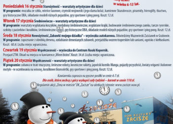 Zima w mieście z Domem Kultury Zacisze