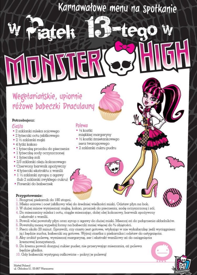 Menu w piątek 13-tego