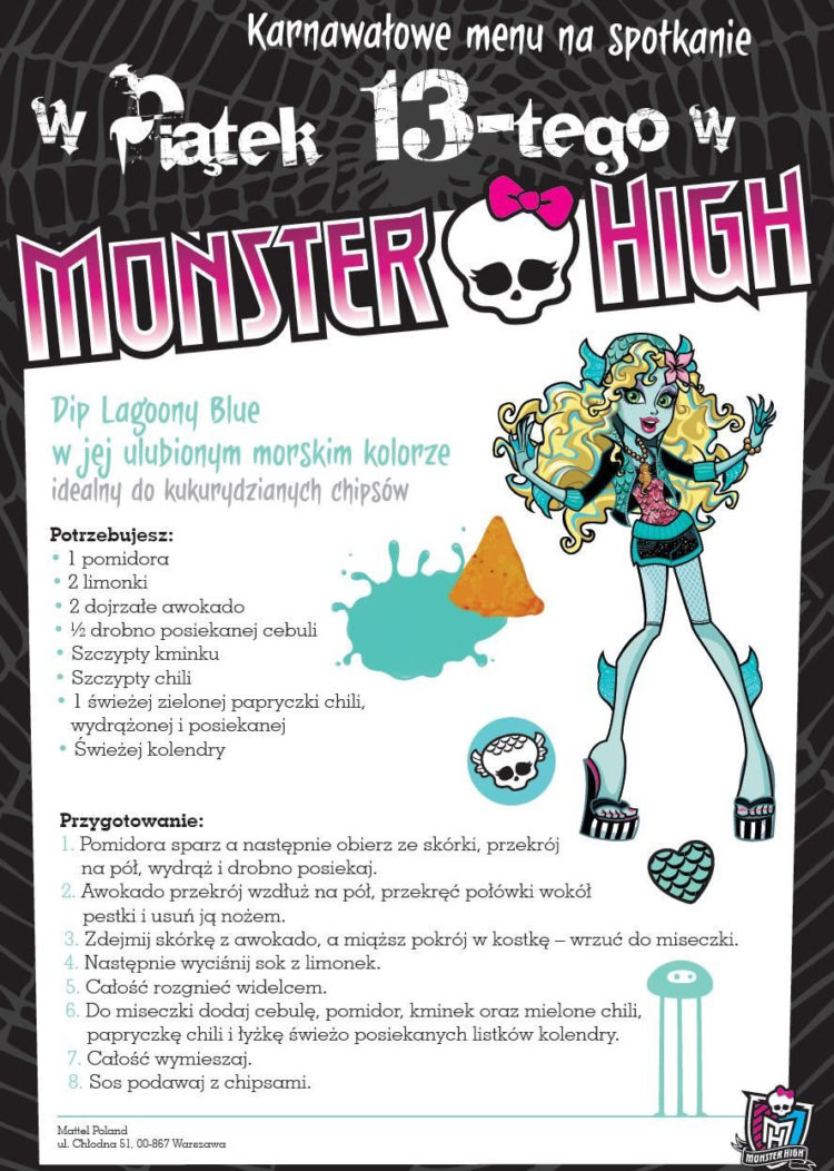 Karnawałowe menu w piątek 13-tego