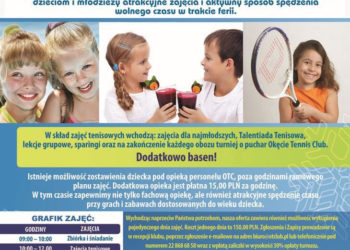 FERIE ZIMOWE W OKĘCIE TENIS CLUB