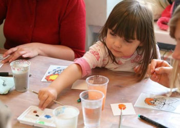 Warsztaty dla dzieci w Państwowym Muzeum Etnograficznym.