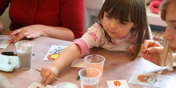 Warsztaty dla dzieci w Państwowym Muzeum Etnograficznym.