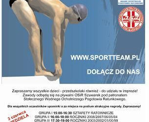 IX Turniej Pływacki Sportteam z okazji Dnia Dziecka