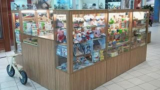 Firma Geppetto od 11 maja uruchamia w galerii handlowej – wyspę sprzedaży kreatywnych zabawek.