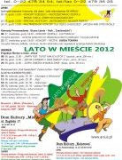 „LATO W MIEŚCIE 2012”- OŚRODKA KULTURY „ARSUS”