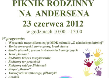 Zapraszamy na Piknik rodzinny w MDK na Andersena