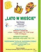 Dom Kultury KOLOROWA- Zaprasza na Lato w Mieście 2012 r.