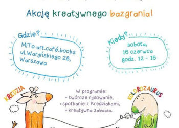 MiTo. Akcja Kreatywnego Bazgrania.Cały Czerwiec – Kiermasz Książki Dziecięcej