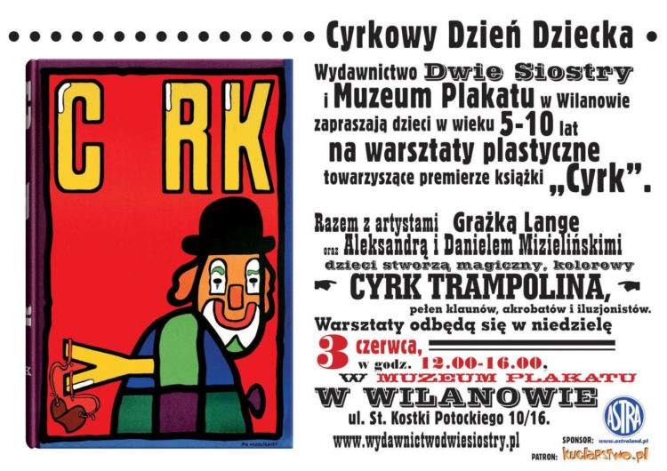 „Cyrkowy Dzień Dziecka” w Muzeum Plakatu w Wilanowie