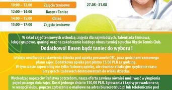 Wakacje z Okęcie Tennis Club 2012