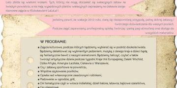 WAKACJE W KLUBOKAWIARNI LALALA – WAKACJE W MIEŚCIE WCALE NIE MUSZĄ BYĆ NUDNE!