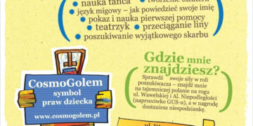 COSMOGOLEM – warszawski wielkolud– zaprasza dzieci na urodziny!