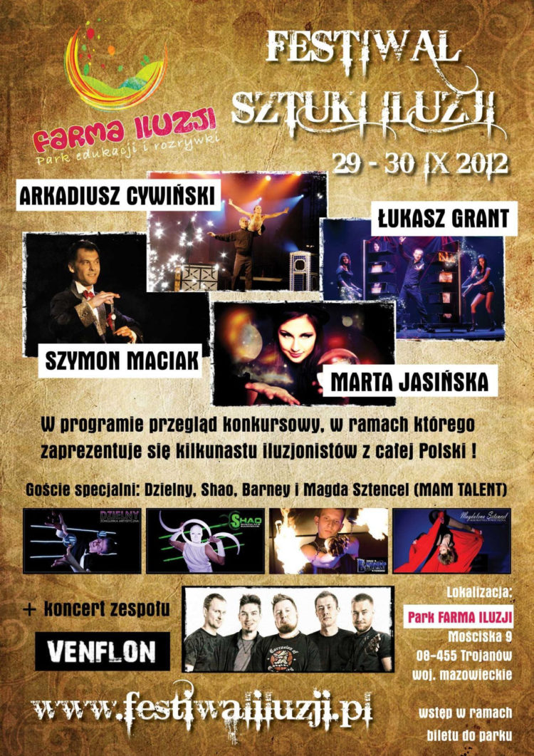 Pierwszy w Polsce Festiwal Sztuki Iluzji otwarty dla szerokiej publiczności