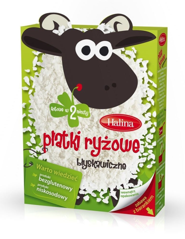 Porcja zdrowia i naturalnej energii. Płatki ryżowe błyskawiczne dla dzieci marki Halina
