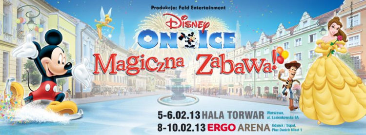 Disney On Ice przedstawia: MAGICZNA ZABAWA! WIELKIE ŚWIĘTO NA LODZIE JUŻ WKRÓTCE W POLSCE!