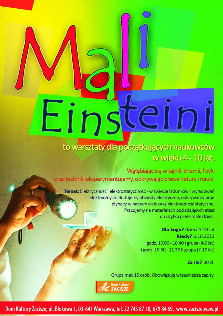 Warsztaty Mali Einsteini