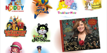 Edyta Jungowska czyta dzieciom  na Porankach filmowych w warszawskich Multikinach