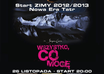 Start zimy 2012/2013 – nowa era Tatr – konferencja prasowa oraz pokaz specjalny filmu „All I Can – Wszystko Co mogę” w Multikinie – w najbliższy poniedziałek!
