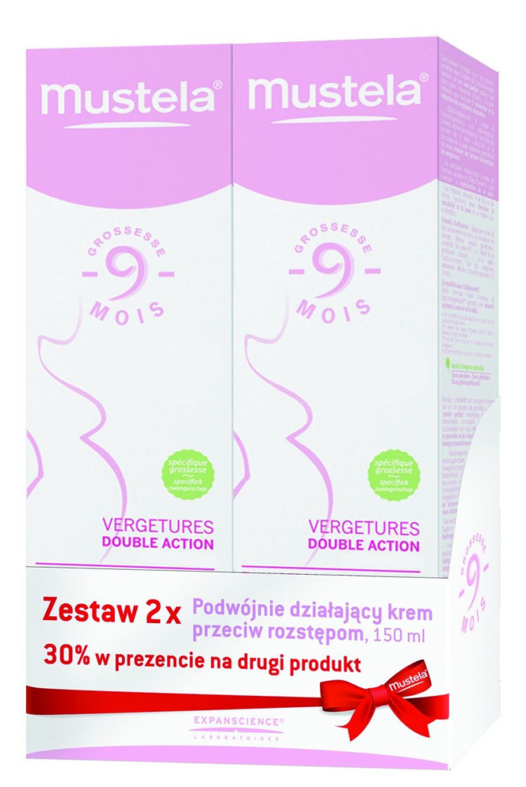 Mustela® 9 Miesięcy Podwójnie działający krem przeciw rozstępom