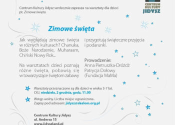 WARSZTATY: Zimowe Święta – 02.12.2012