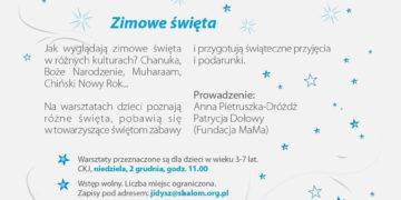 WARSZTATY: Zimowe Święta – 02.12.2012