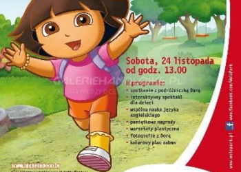 SPOTKANIE: Dora poznaje świat z Wola Park! Sobota 24 listopada