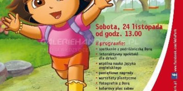 SPOTKANIE: Dora poznaje świat z Wola Park! Sobota 24 listopada
