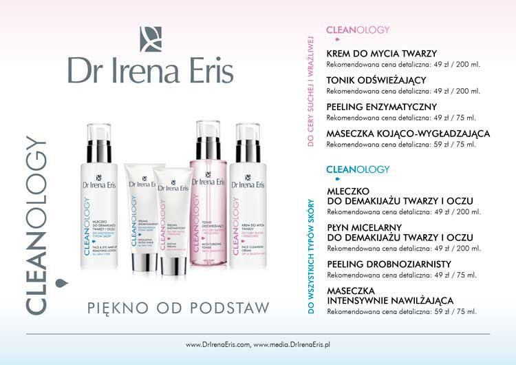 Dr Irena Eris CLEANOLOGY – PIĘKNO OD PODSTAW