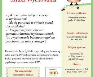 WARSZTATY: Akademia Egodziecka.pl zaprasza rodziców na warsztaty – Miłość i wychowanie 24 listopada!