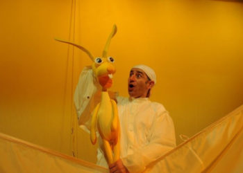 „Zielony wędrowiec” w Teatrze Lalka