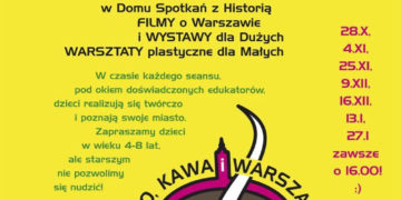 WARSZTATY: Warsztaty dla dzieci towarzyszące cyklowi „Kino, kawa i Warszawa” 13.01.2013