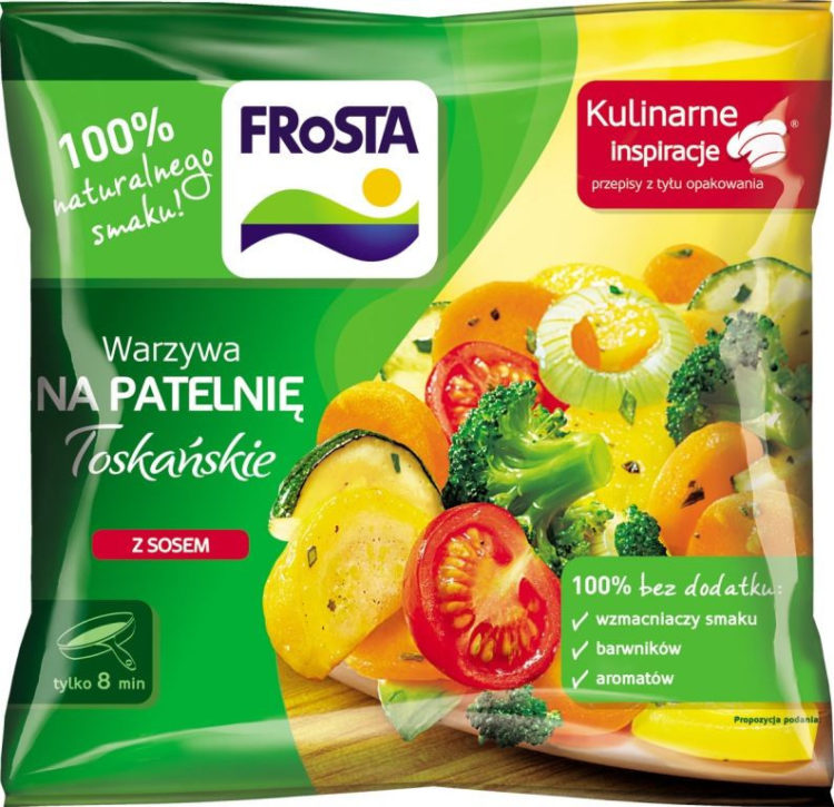 Warzywa na patelnię toskańskie FRoSTA – pełnia słońca i naturalnego smaku