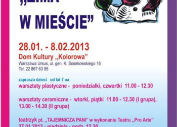 Zajęcia w Domu Kultury Kolorowa