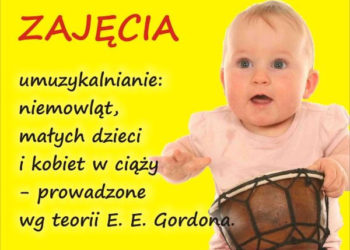ZAJĘCIA: zajęcia umuzykalniające dla: niemowląt, małych dzieci (do 3 lat) i kobiet w ciąży – prowadzone wg teorii Edwina E. Gordona w Nutka Cafe – 26.01.2013 (cyklicznie)