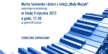 KONCERT: Zimowy koncert w Galerii DK Zacisze – 9.01.2013