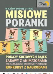 KINO: Misiowe Poranki w Kinie Luna – 13.01.2013