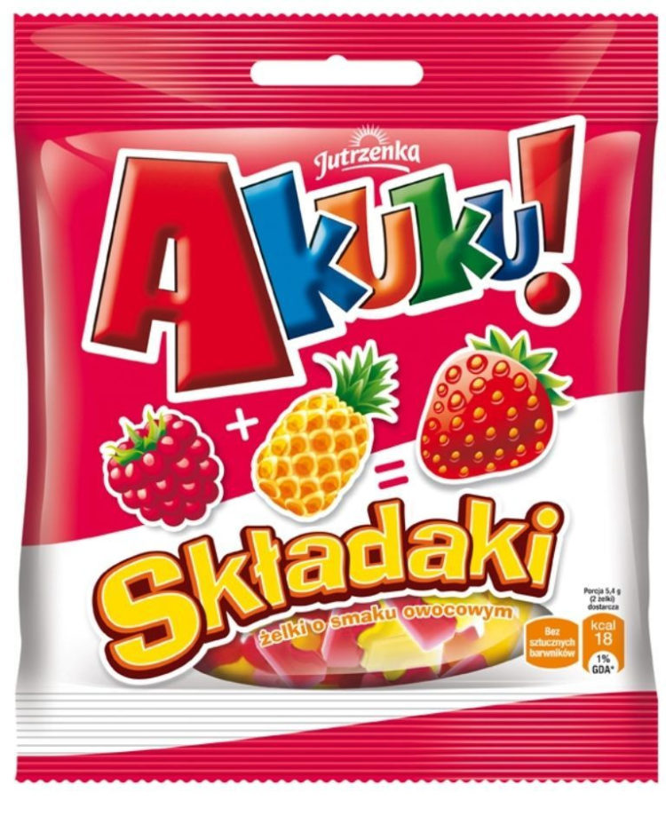 Akuku! Składaki – pierwsze żelki zmieniające smak
