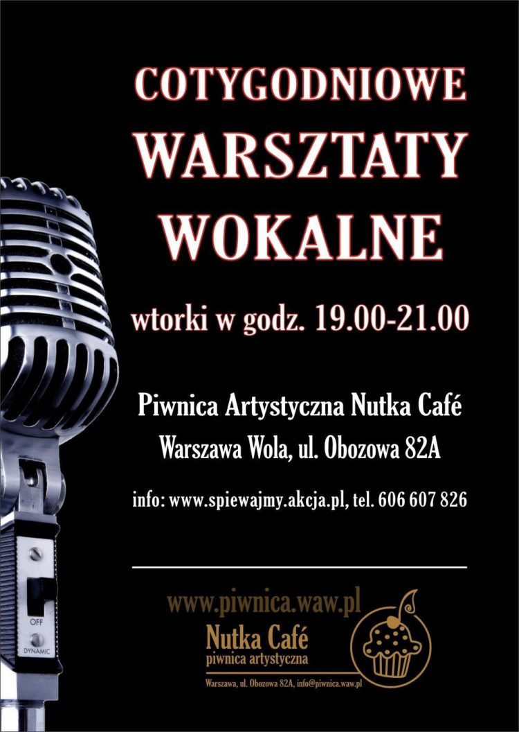 WARSZTATY: otygodniowe warsztaty wokalne ruszają po feriach – od 12.02.2013