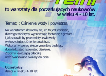 ZAJĘCIA: Mali Einsteini  Temat: Ciśnienie wody i powietrza – 16.02.2013