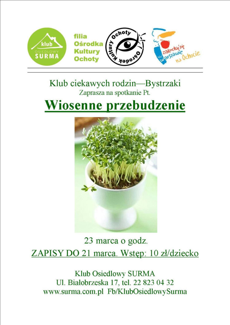 IMPREZA: Wiosenne przebudzenie 23.03.2013