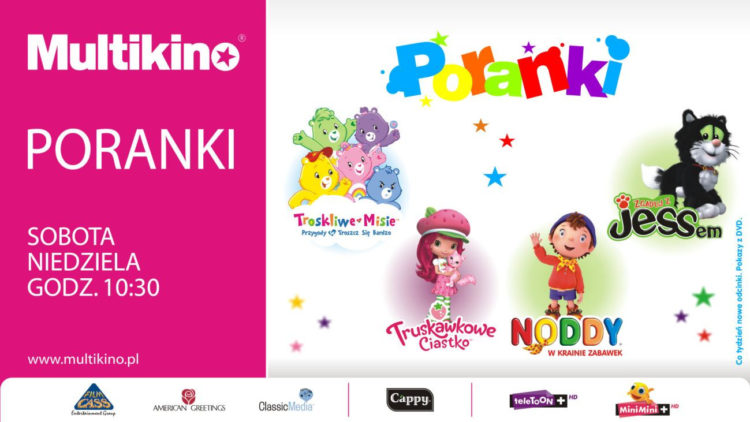 KINO: Multikino zaprasza wszystkie dzieci powyżej 2 lat na Poranki w Multikinie – 09-30.03.2013