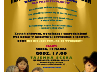 WARSZTATY: Warsztaty z plastyki teatru 13.03.2013