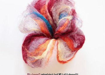 ZAJĘCIA: Biżuteria z filcu – broszka – 09.03.2013