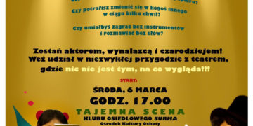 WARSZTATY: Teatr magicznych zdarzeń – Warsztaty z plastyki teatru dla dzieci 06.03.2013