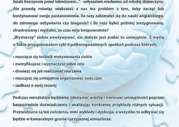 WARSZTATY: Automotywacja – czyli o tym, co zrobić żeby chciało się chcieć 12.03.2013 (cyklicznie)