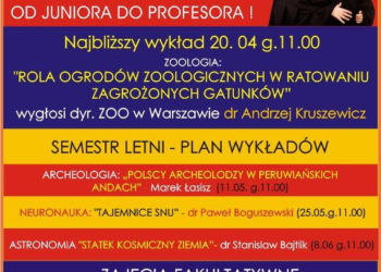 ZAJĘCIA: Wykład Bródnowskiego Uniwersytetu Dzieci. Tytuł wykładu: Rola ogrodów zoologicznych w ratowaniu zagrożonych gatunków. – 20.04.2013