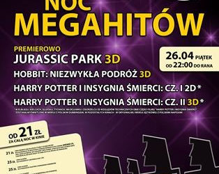 KINO: ENEMEF: Noc Megahitów w Multikinie – 26.04.2013