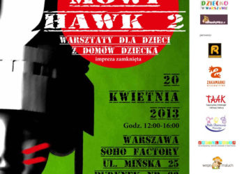 IMPREZA: Warsztaty dla dzieci z domów dziecka SOHO MÓWI HAWK II 20.04.2013